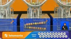Números da Lotomania 2844