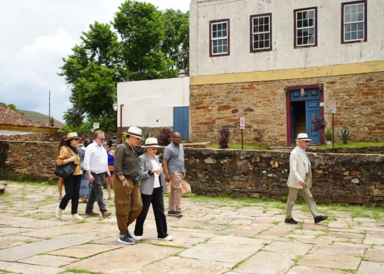 Veja fotos exclusivas do Rei da Suécia em Ouro Preto