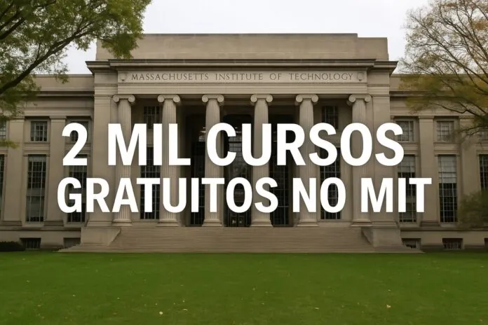 MIT libera mais de dois mil cursos gratuitos com tradução em português e inscrições abertas