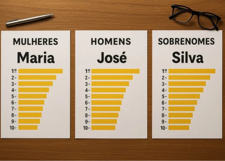 IBGE confirma: o Brasil é dos Silvas e das Marias