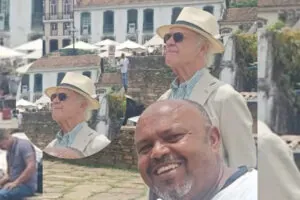 Rei Carlos XVI Gustavo, da Suécia, realmente esteve em Ouro Preto, mas homem ao lado da rainha nas fotos divulgadas não era ele