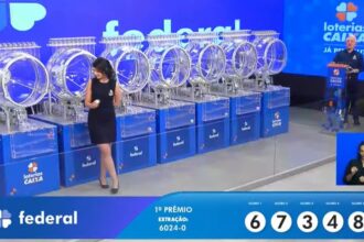 Resultado da Loteria Federal 6024 de hoje, sábado (06/12/25)