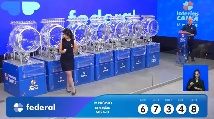 Resultado da Loteria Federal 6024 de hoje, sábado (06/12/25)