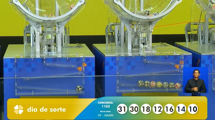 R$ 150 mil hoje! Resultado da Dia de Sorte 1160 de terça (06/01/26)