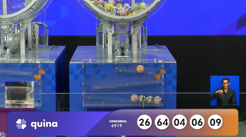 Resultado da Quina 6919 de hoje (05/01/26); confira os números do sorteio milionário