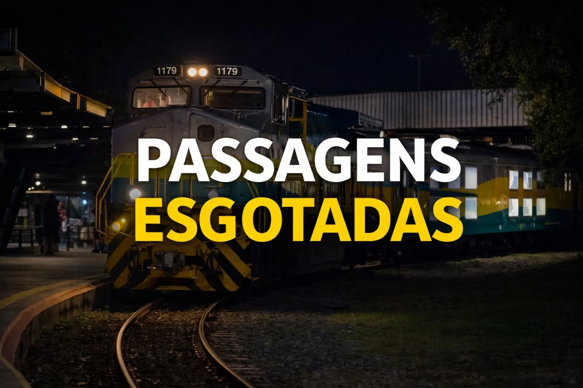Trem noturno da Vale tem 20 mil passagens vendidas e janeiro já está esgotado
